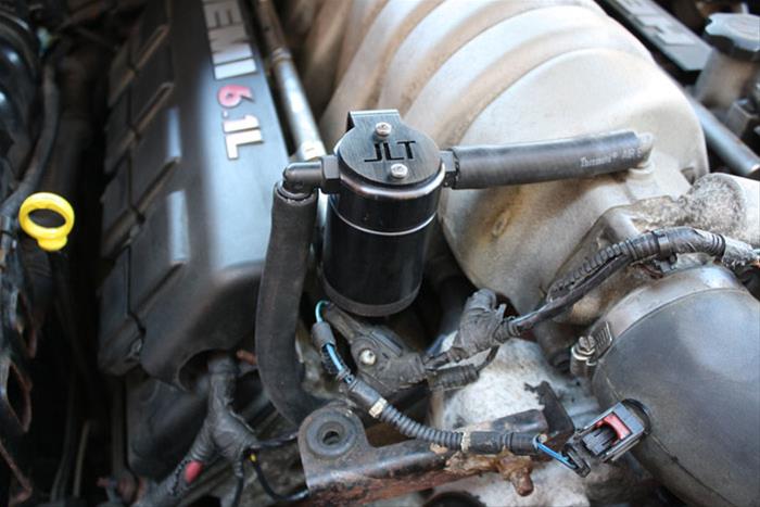 JLT Billet Catch Can 05-10 Dodge-Jeep-Chrysler 6.1L Hemi JLT Billet Catch Can 05-10 Dodge-Jeep-Chrysler 6.1L Hemi